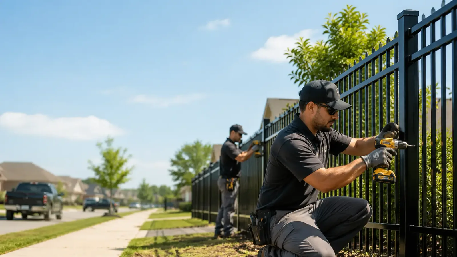 Metal Fence Installation in Amenia, ND